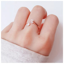 Wedding Rings For Women Zircon Crystal Engagement Dainty Women's Ring Korean Fashion Accessories Jewelry Gift For Lover R007