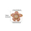 Pink Romantic Rose Rings For Women Elegant Fashion Full Zircon Flower Anillos Gold Color Jewelry Valentine's Day Wife Mama Gift