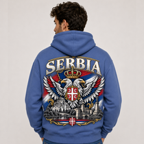 Serbia Country Pride Hoodie – Premium Football Fan Hoodie