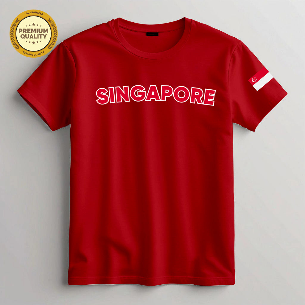 Singapore Football Fan T-Shirt – 2026 Football TShirt