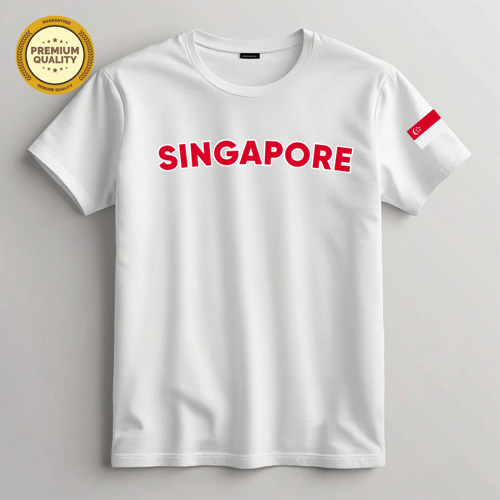 Singapore Football Fan T-Shirt – 2026 Football TShirt