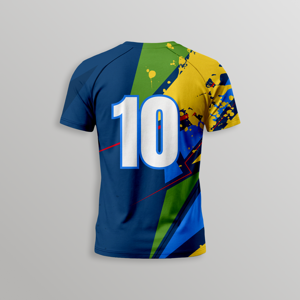 South Africa Football T-Shirt - Dry Fit T Shirt