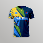 South Africa Football T-Shirt - Dry Fit T Shirt