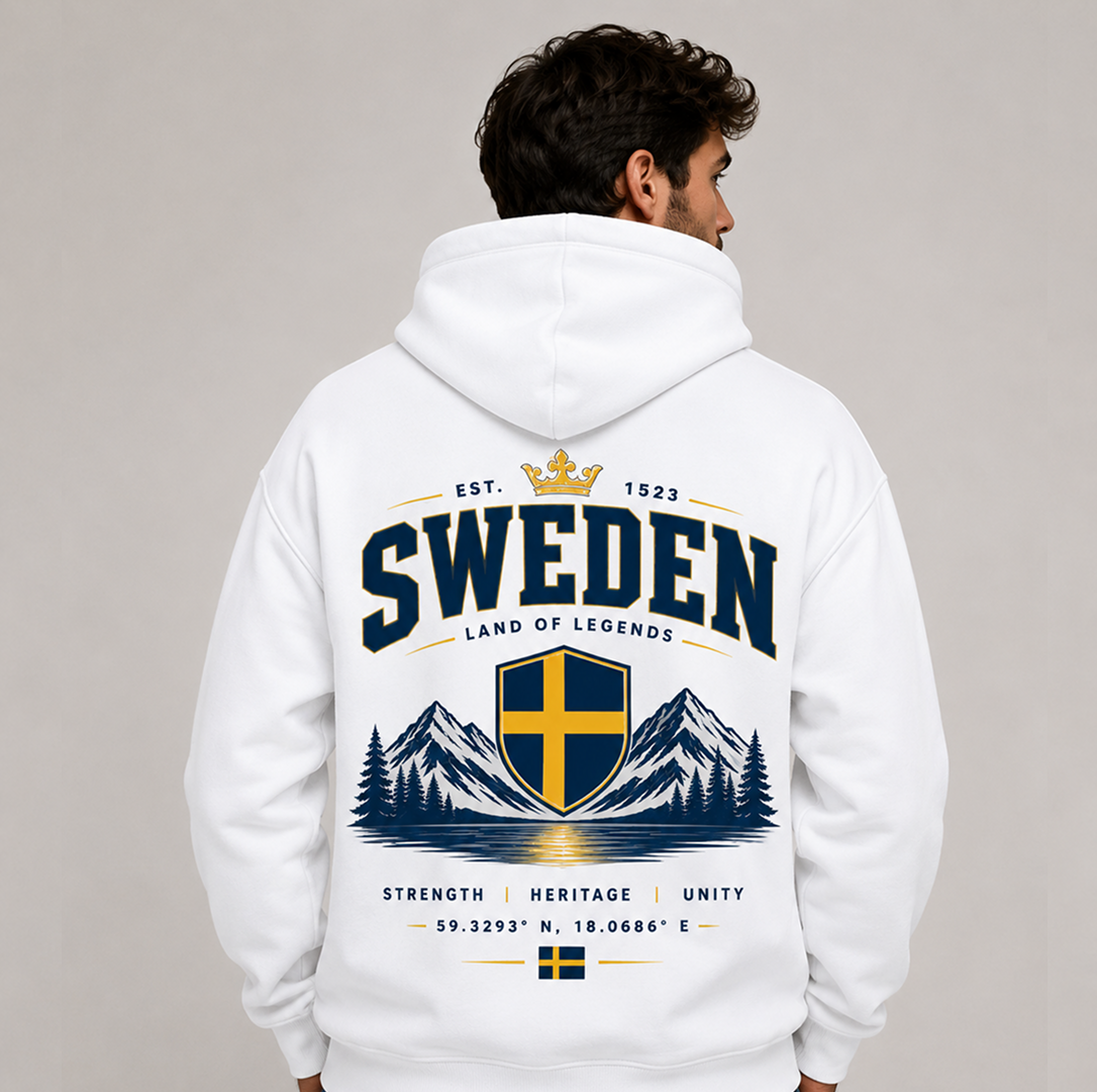 Sweden Country Pride Hoodie – Premium Football Fan Hoodie Secondary image