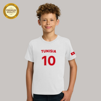 Tunisia Soccer Fan T-Shirt For Boys/Youth – 2026 Football   TShirt