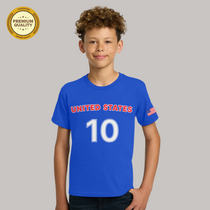 United States Soccer Fan T-Shirt  For Boys/Youth – 2026 Football   USA TShirt