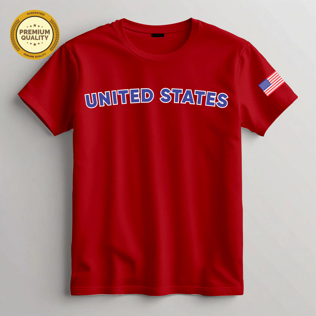 United States Football Fan T-Shirt – 2026 Football TShirt