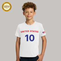 United States Soccer Fan T-Shirt  For Boys/Youth – 2026 Football   USA TShirt