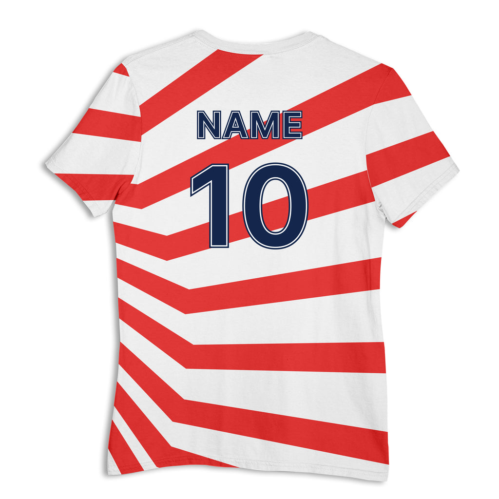 United States Soccer 3D T-Shirt – USA T-Shirt