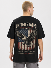 USA Oversized T-Shirt – Country Pride Unisex Graphic Tee