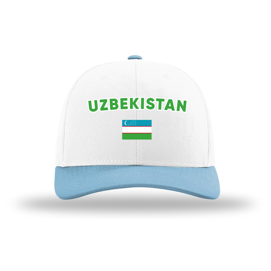 Uzbekistan Country Flag Cap - Football/Basketball Fan Cap