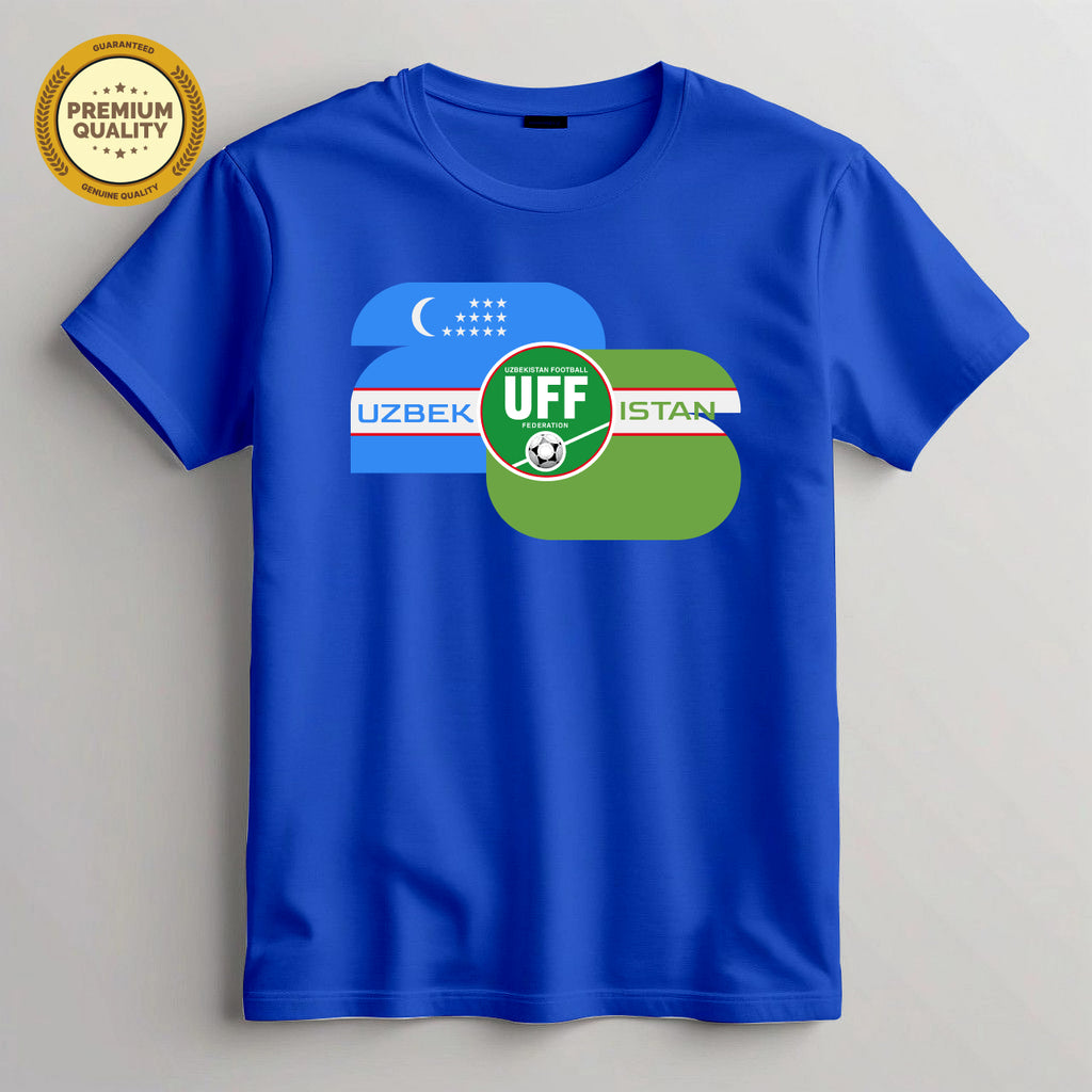Uzbekistan Soccer T-Shirt, Soccer Fan Shirt, Sports Lover Gift