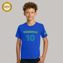 Uzbekistan Soccer Fan T-Shirt For Boys/Youth – 2026 Football   TShirt