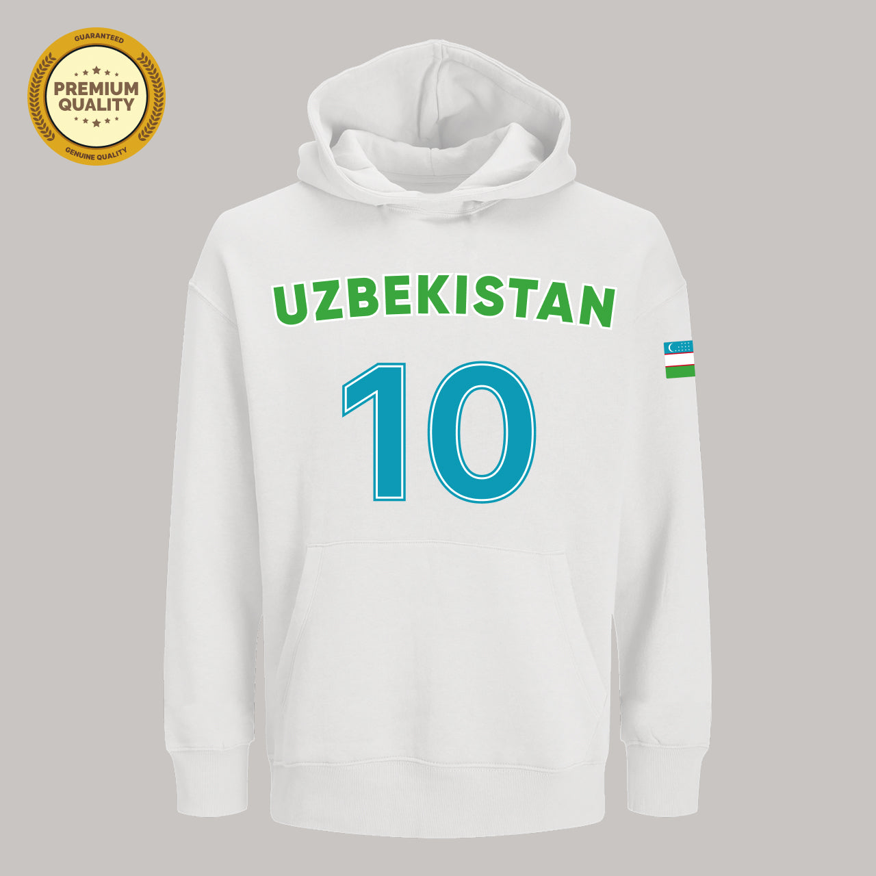 Uzbekistan Soccer Fan Hoodie – 2026 World Cup Football Sweatshirt