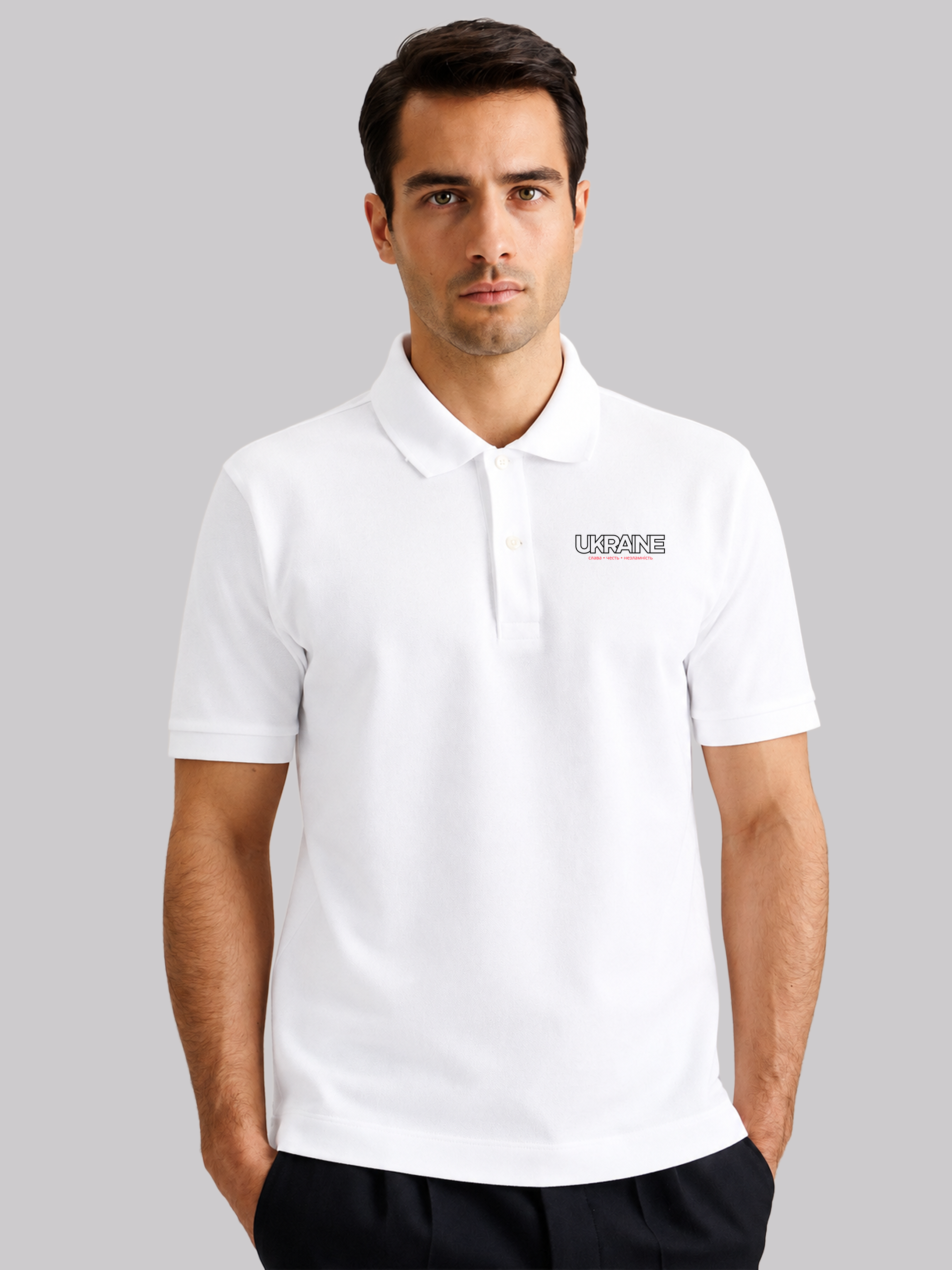 Ukraine Country Pride Polo T-Shirt – Premium Unisex Polo Tee Main image