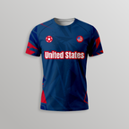 United States Football T-Shirt - Dry Fit T Shirt