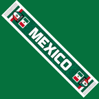 Mexico Football Stadium Supporter Scarf