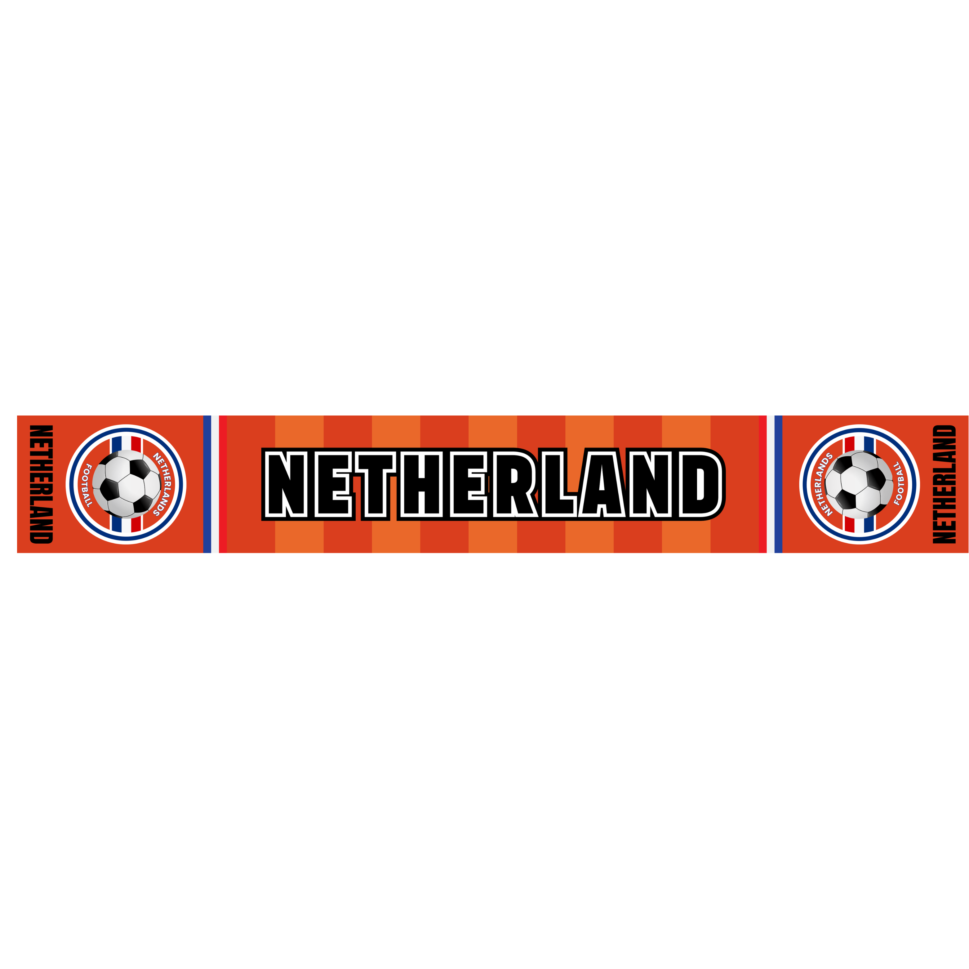 Netherlands Football Stadium Supporter Scarf