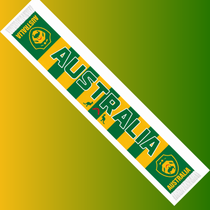 Australia Football Stadium Supporter Scarf