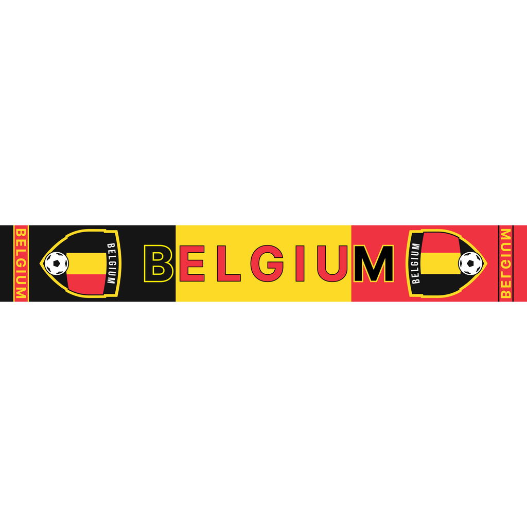 Belgium Football Stadium Supporter Scarf