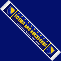Bosnia and Herzegovina  Football Stadium Supporter Scarf