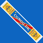 Congo Dr Football Stadium Supporter Scarf
