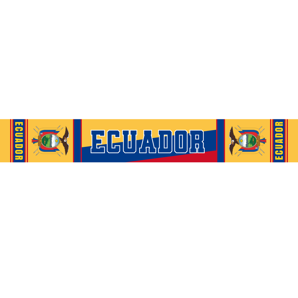 Ecuador Football Stadium Supporter Scarf