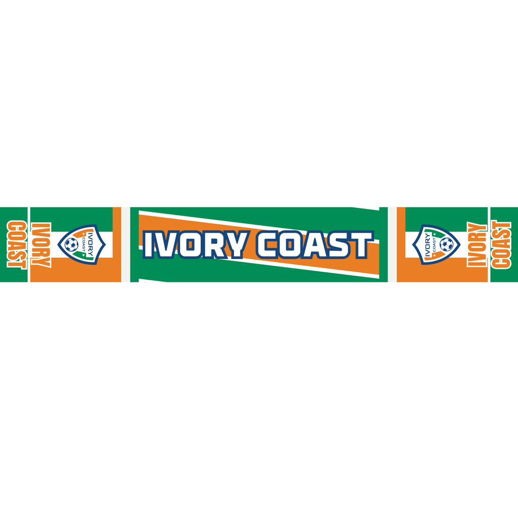 Ivory Coast Football Stadium Supporter Scarf