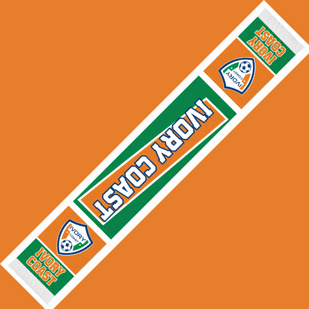 Ivory Coast Football Stadium Supporter Scarf