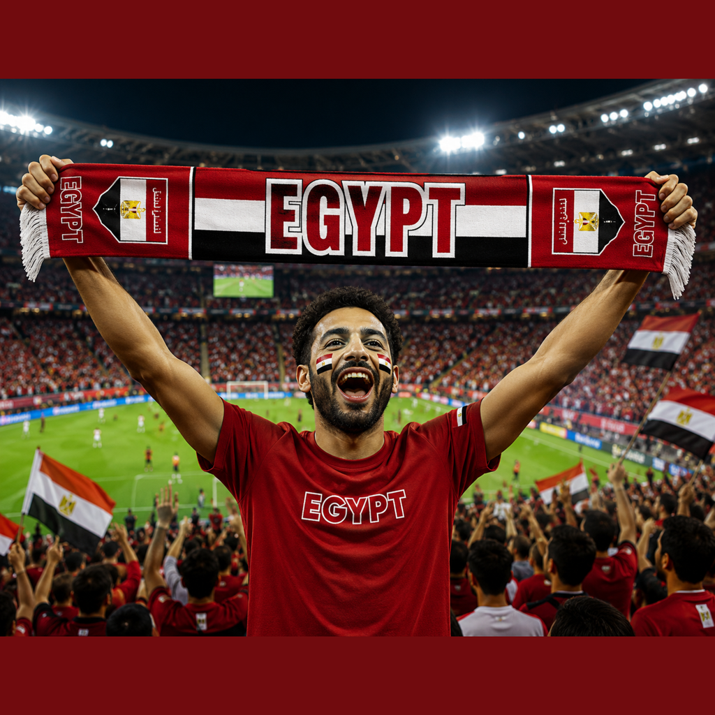 Egypt Football Stadium Supporter Scarf