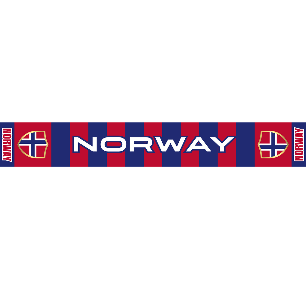 Norway Football Stadium Supporter Scarf