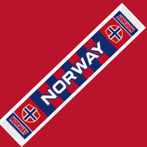 Norway Football Stadium Supporter Scarf