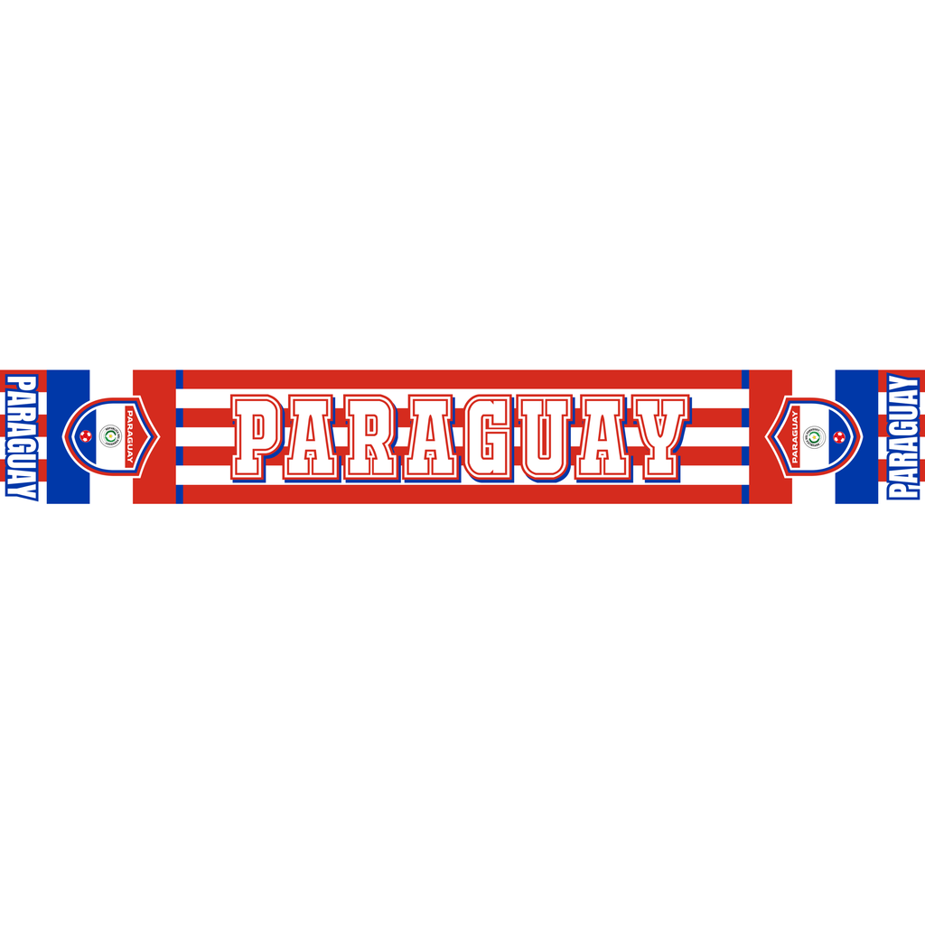 Paraguay Football Stadium Supporter Scarf