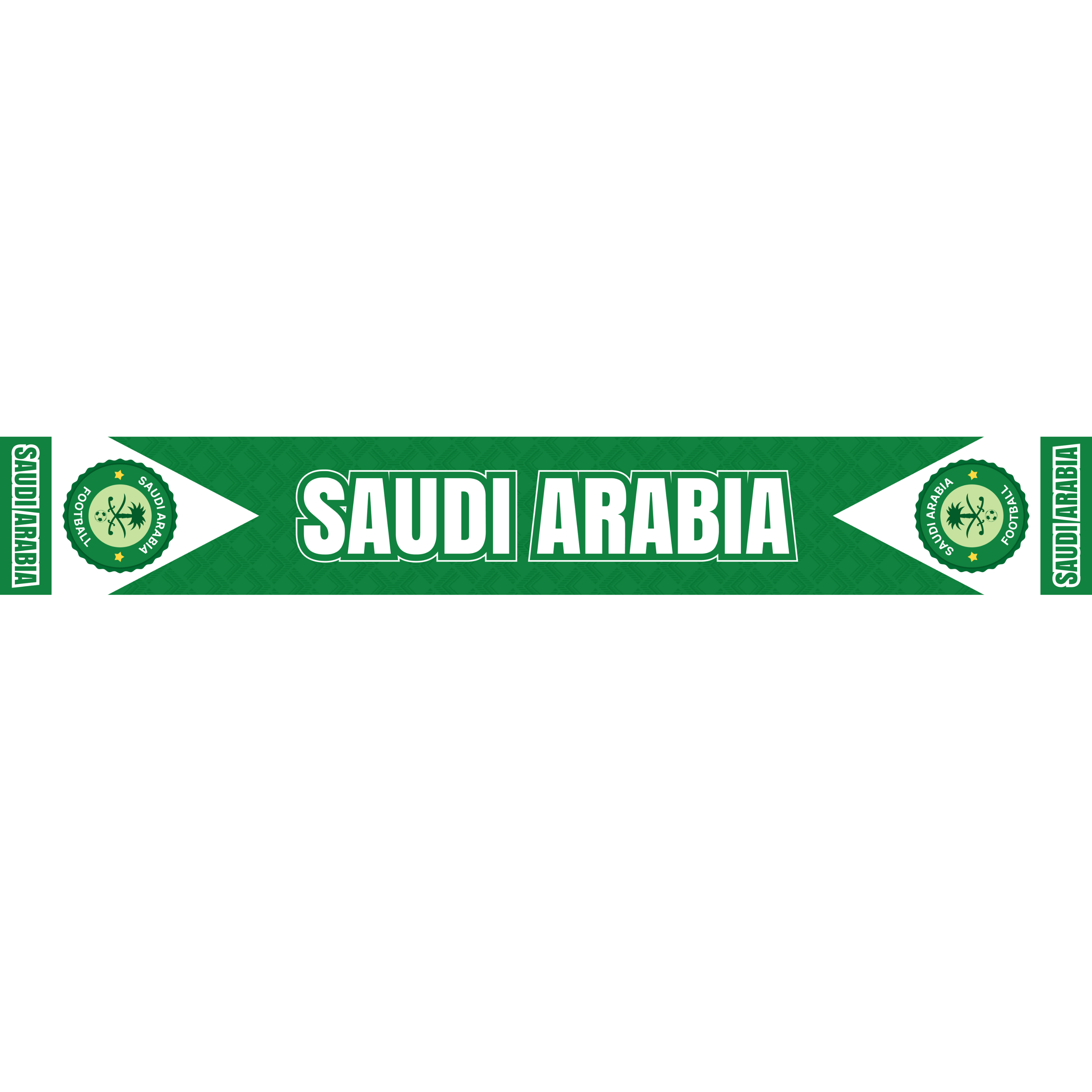 Saudi Arabia Football Stadium Supporter Scarf Secondary image