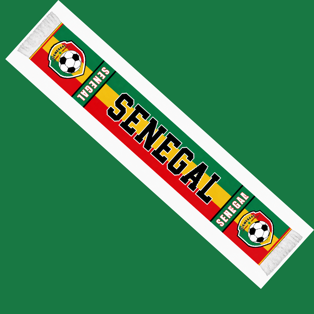 Senegal Football Stadium Supporter Scarf