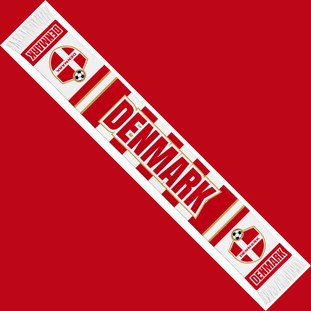 Denmark Football Stadium Supporter Scarf