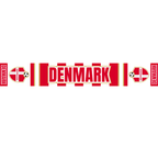 Denmark Football Stadium Supporter Scarf