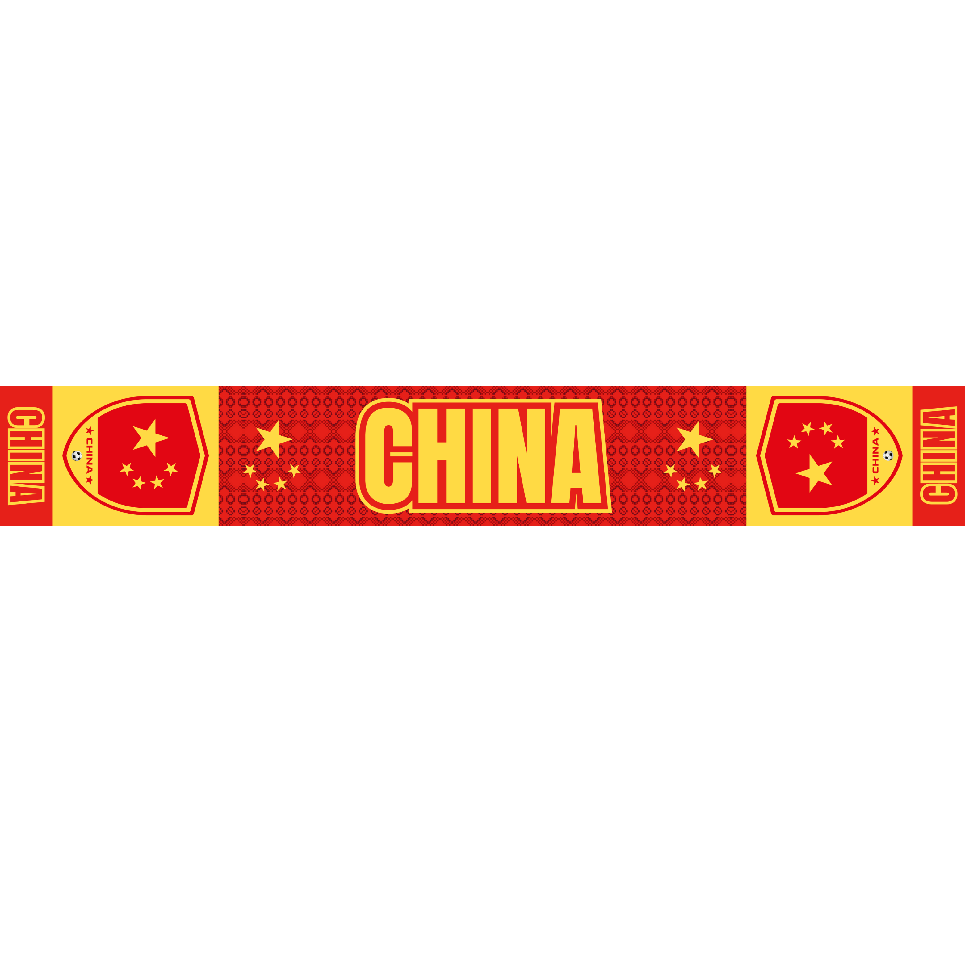 China Football Stadium Supporter Scarf