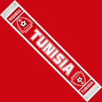Tunisia Football Stadium Supporter Scarf