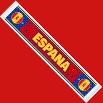 Espana Football Stadium Supporter Scarf