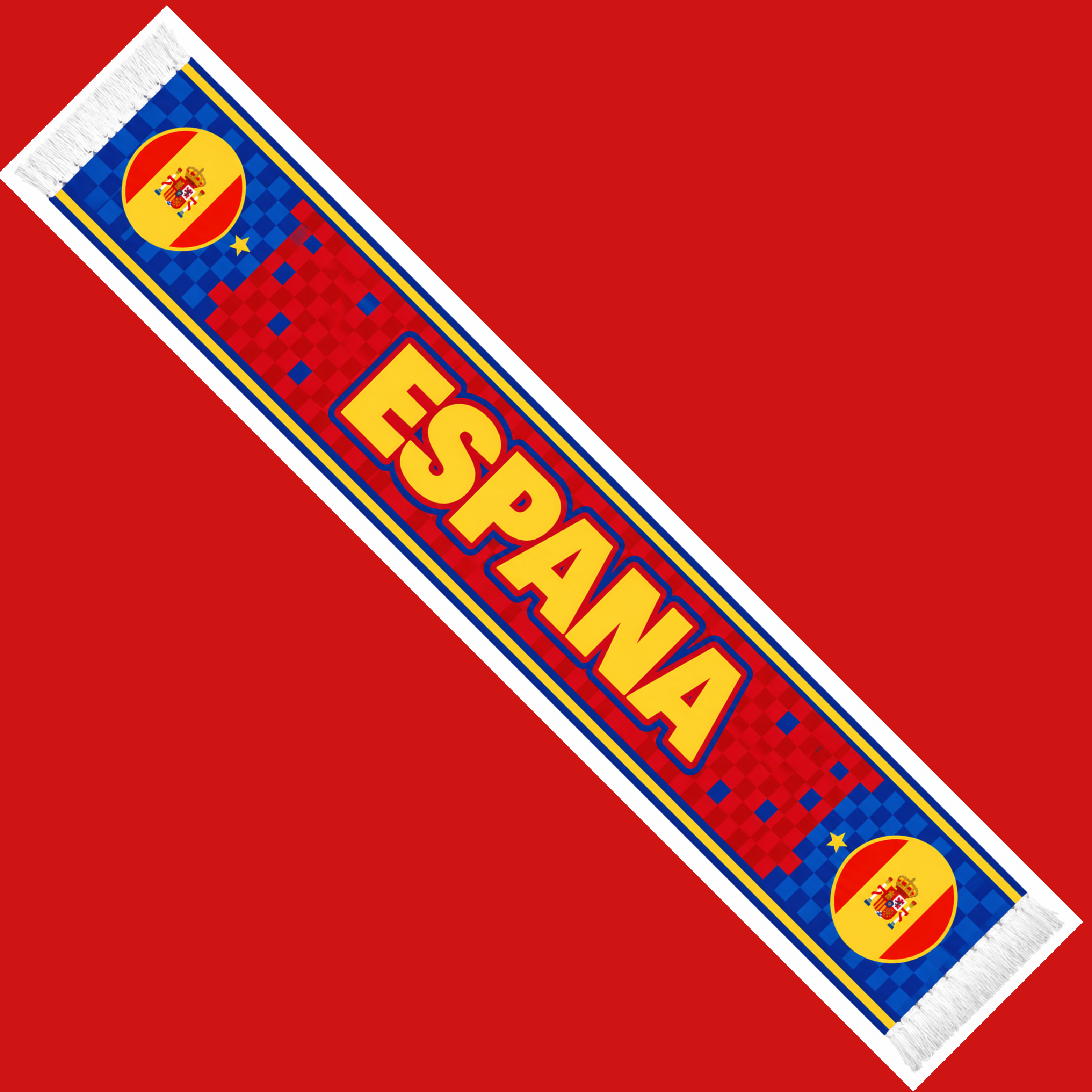 Espana Football Stadium Supporter Scarf
