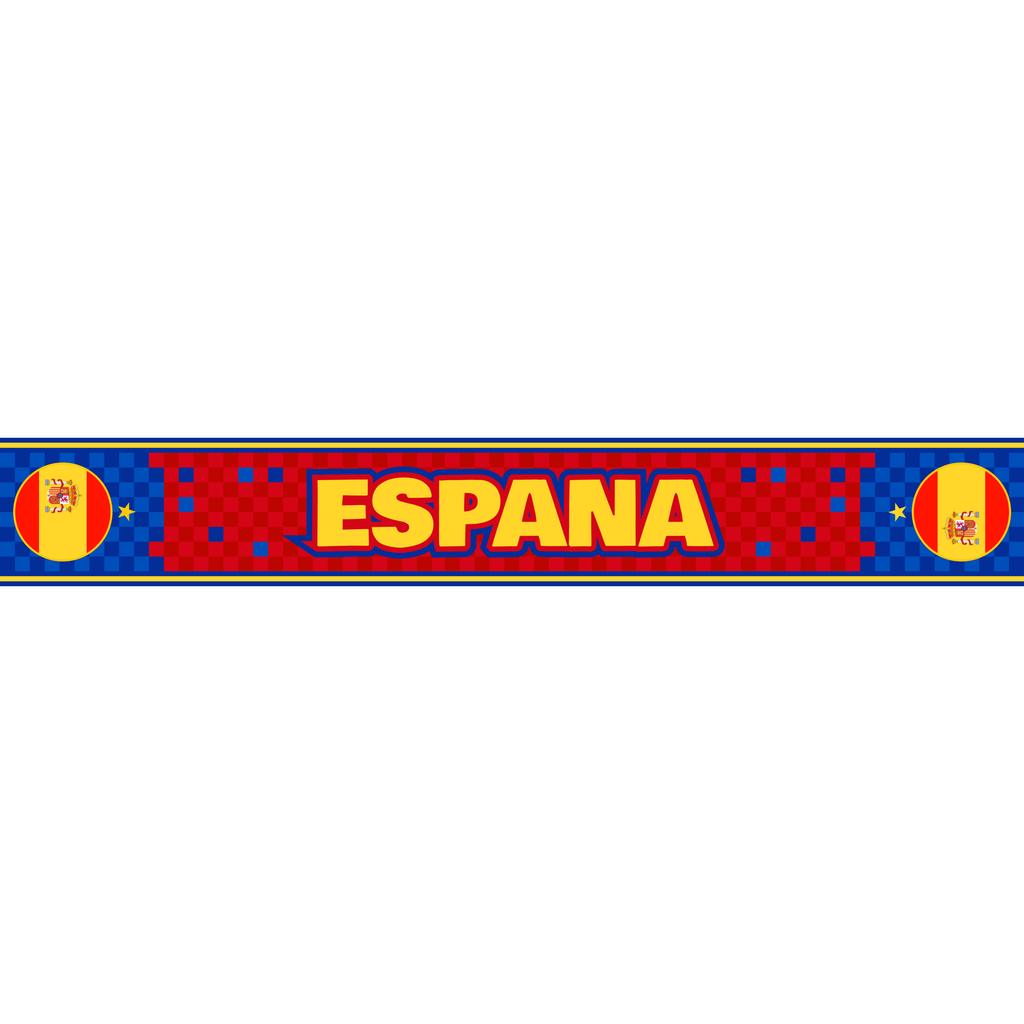 Espana Football Stadium Supporter Scarf