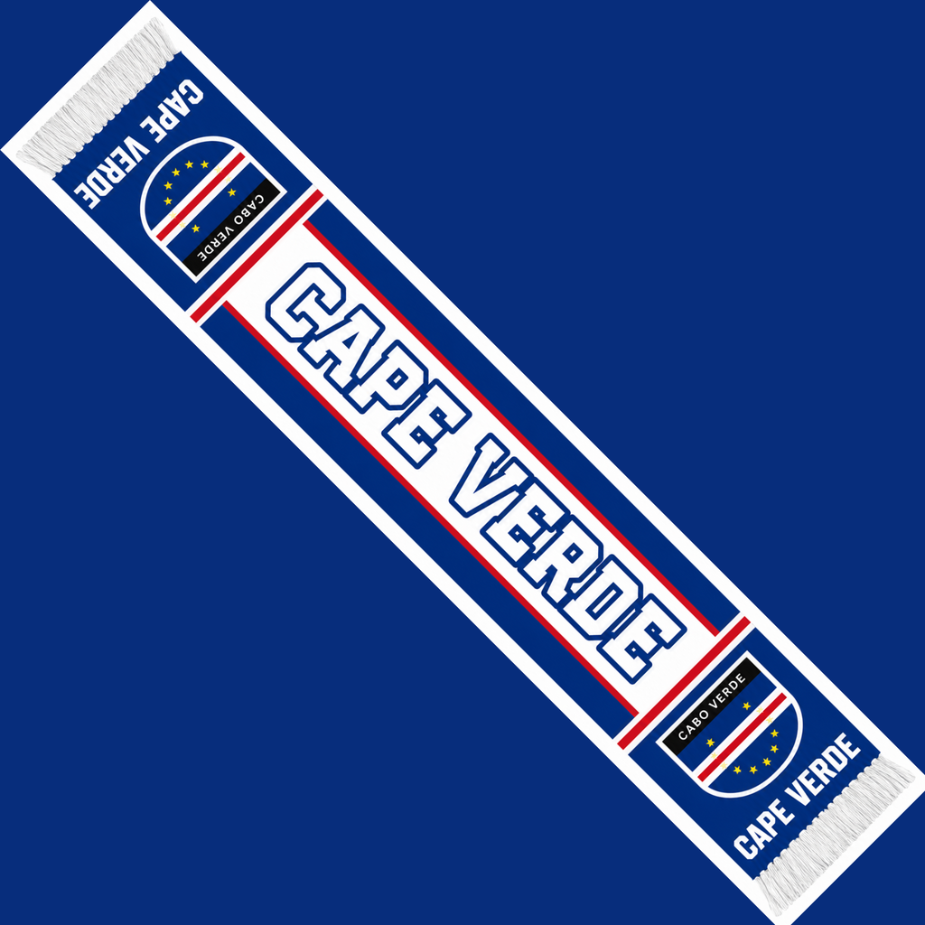 Cape Verde Football Stadium Supporter Scarf