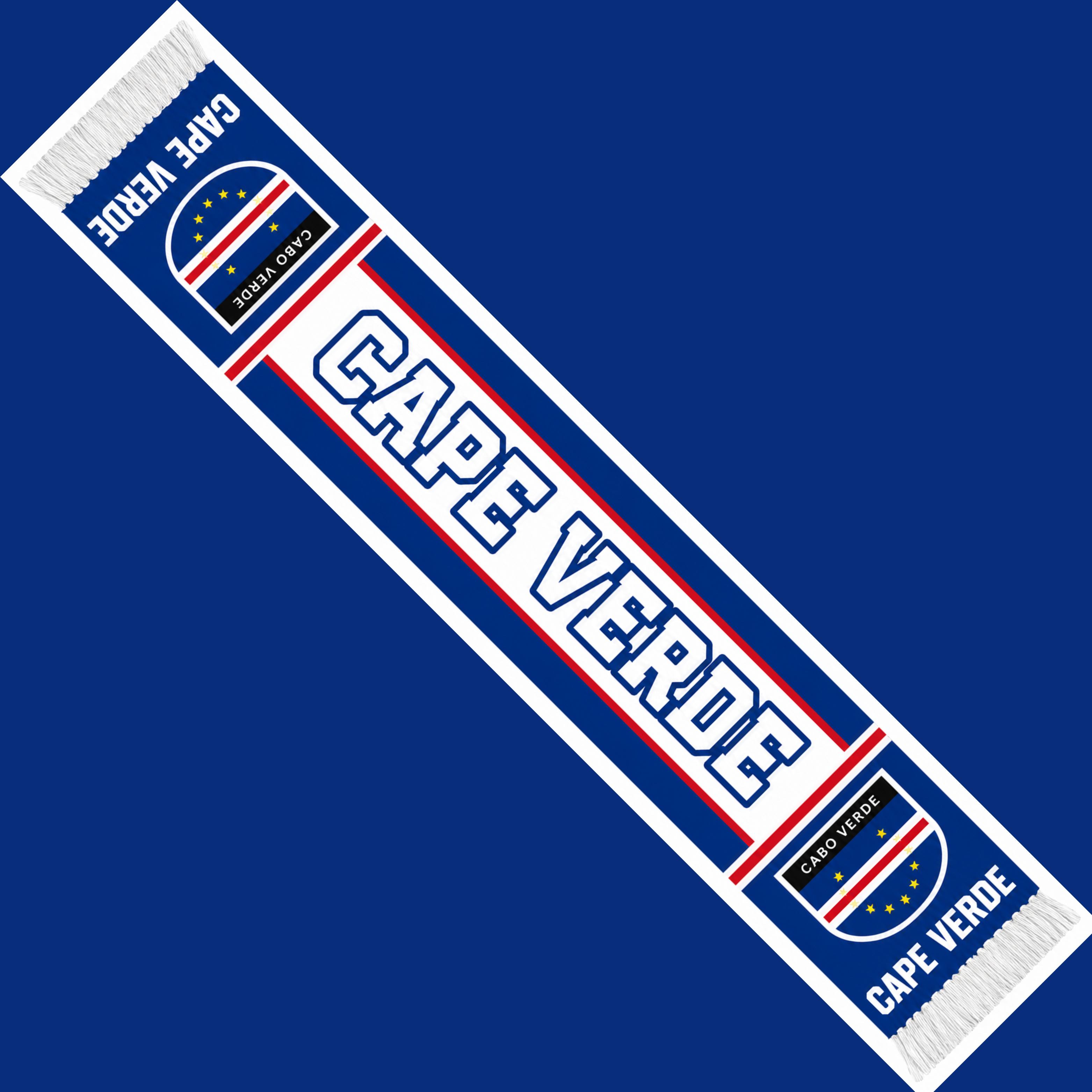 Cape Verde Football Stadium Supporter Scarf