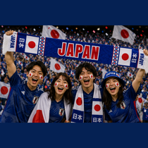 Japan Football Stadium Supporter Scarf