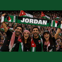 Jordan Football Stadium Supporter Scarf