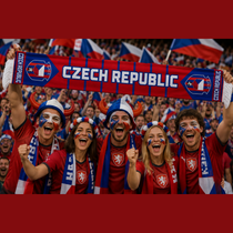 Czech Football Stadium Supporter Scarf