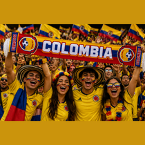 Colombia Football Stadium Supporter Scarf
