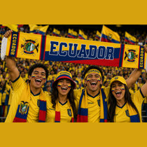 Ecuador Football Stadium Supporter Scarf