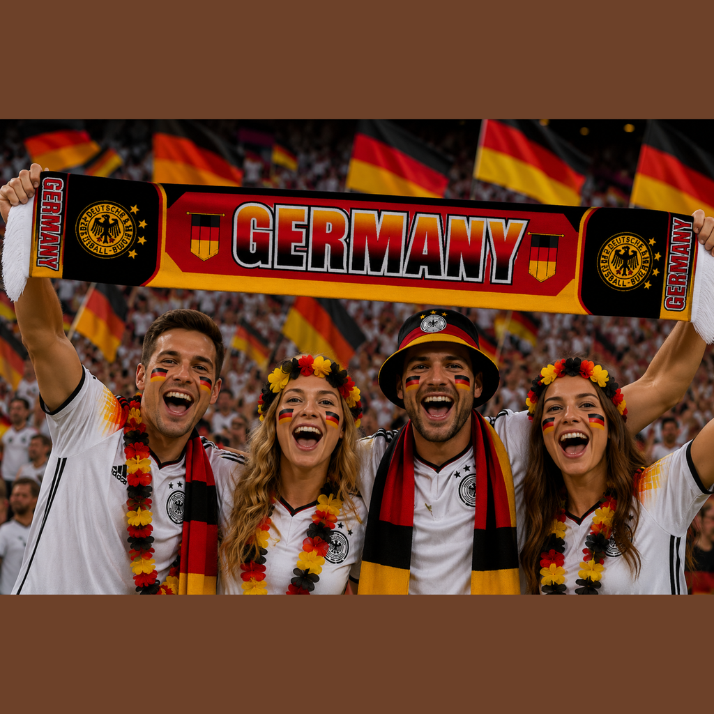Germany Football Stadium Supporter Scarf